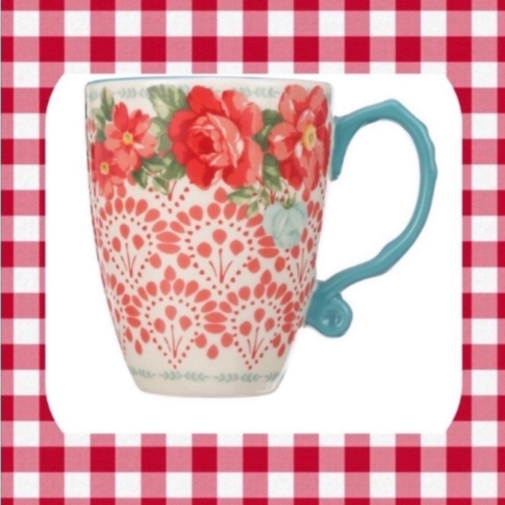 The Pioneer Woman 26 ounce Vintage Floral latte Mug
